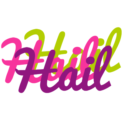 Hail flowers logo