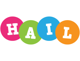 Hail friends logo