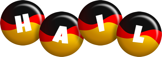 Hail german logo