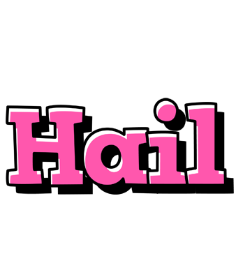 Hail girlish logo