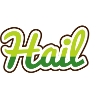 Hail golfing logo