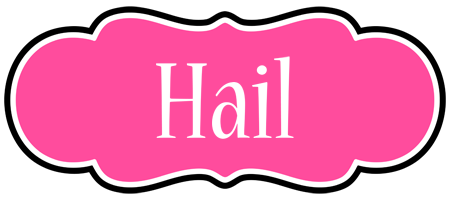 Hail invitation logo