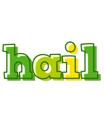 Hail juice logo