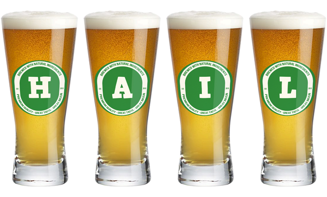 Hail lager logo