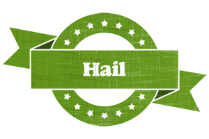 Hail natural logo