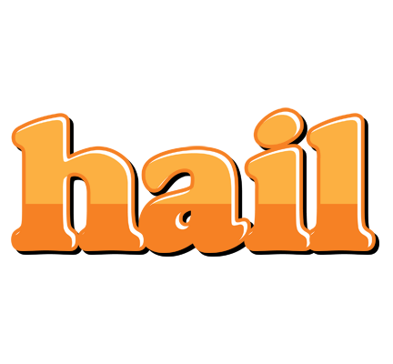 Hail orange logo