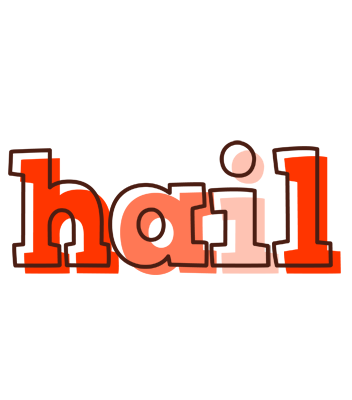Hail paint logo
