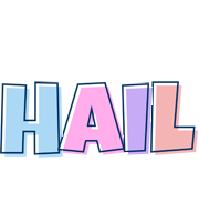 Hail pastel logo