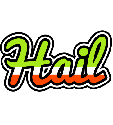 Hail superfun logo