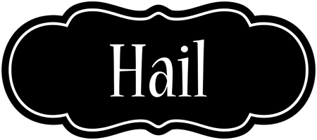 Hail welcome logo