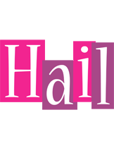 Hail whine logo