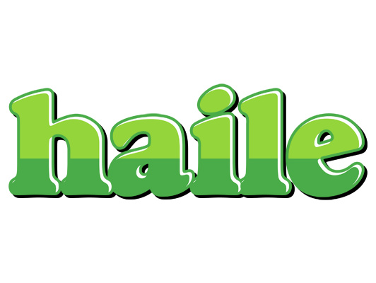 Haile apple logo