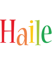 Haile birthday logo