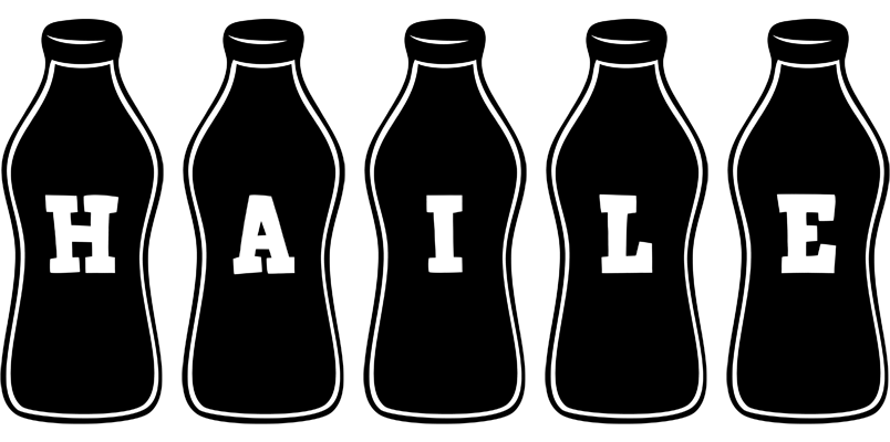 Haile bottle logo