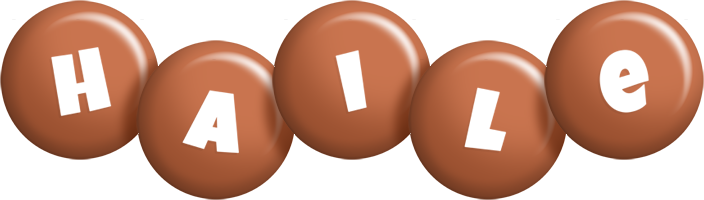 Haile candy-brown logo