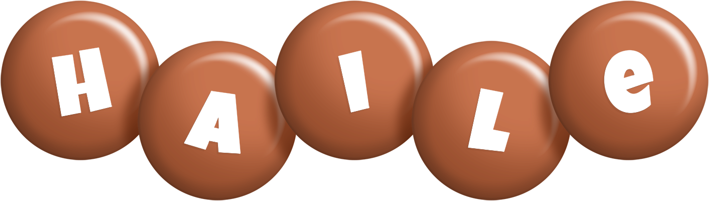 Haile candy-brown logo