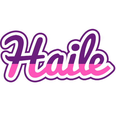 Haile cheerful logo