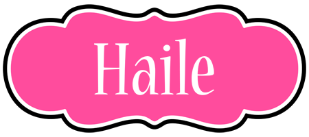 Haile invitation logo