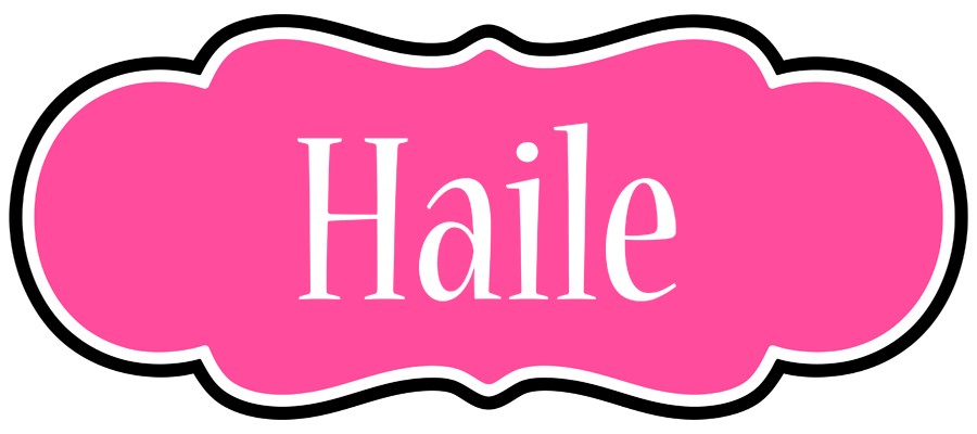 Haile invitation logo