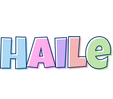Haile pastel logo