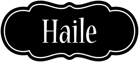 Haile welcome logo