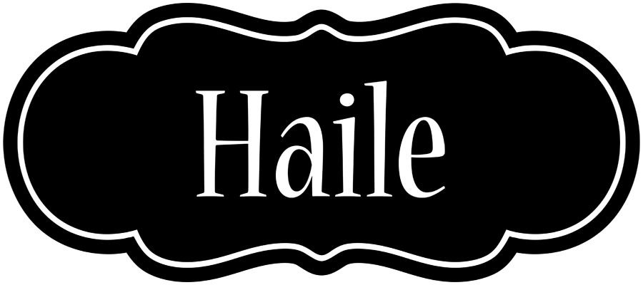 Haile welcome logo