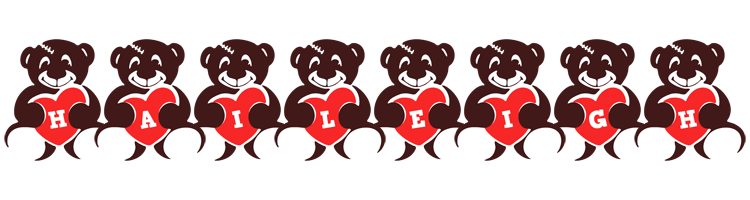 Haileigh bear logo