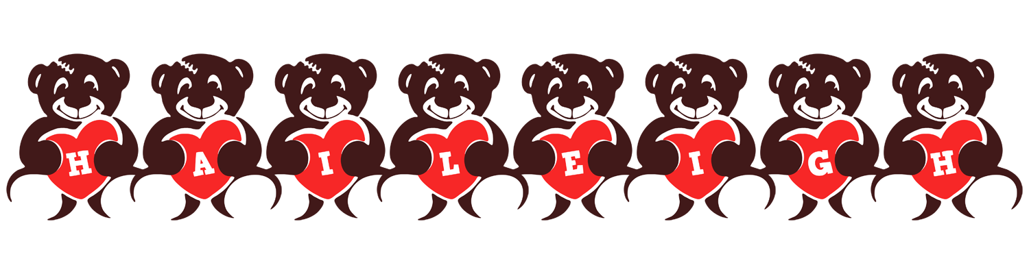 Haileigh bear logo