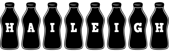 Haileigh bottle logo