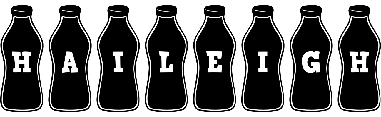 Haileigh bottle logo