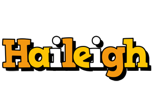 Haileigh cartoon logo