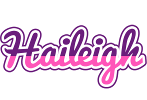 Haileigh cheerful logo