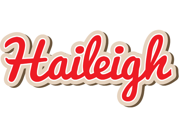Haileigh chocolate logo
