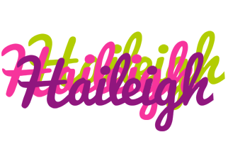 Haileigh flowers logo