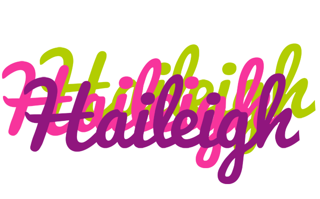 Haileigh flowers logo