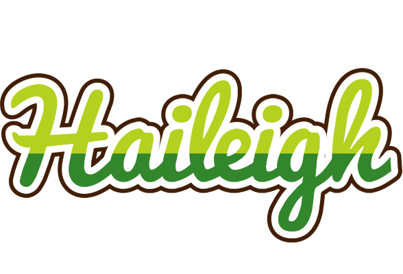 Haileigh golfing logo