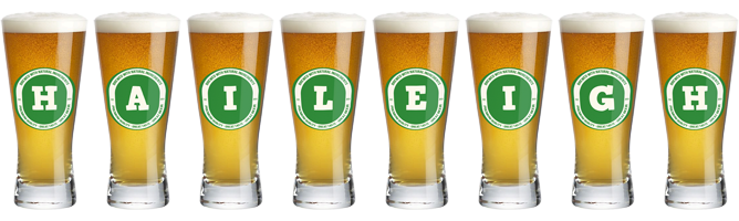 Haileigh lager logo