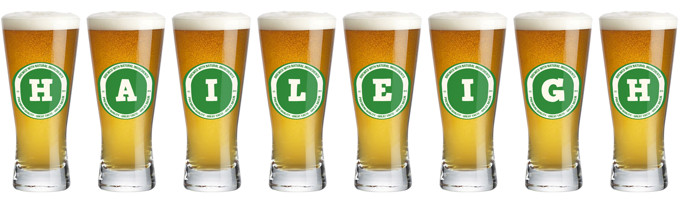 Haileigh lager logo