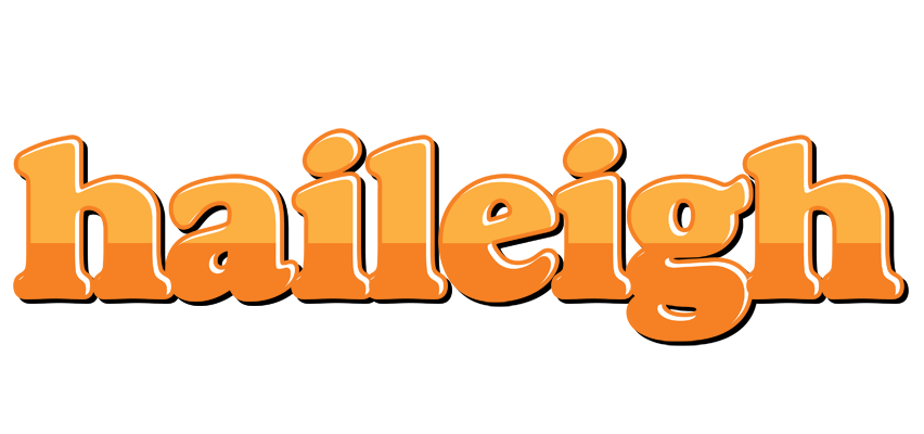 Haileigh orange logo