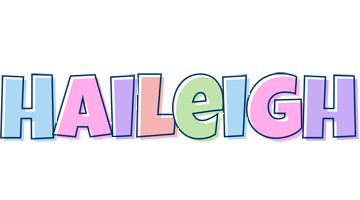 Haileigh pastel logo