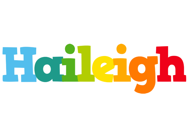 Haileigh rainbows logo