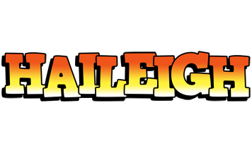 Haileigh sunset logo