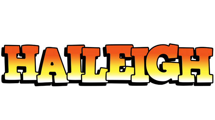Haileigh sunset logo
