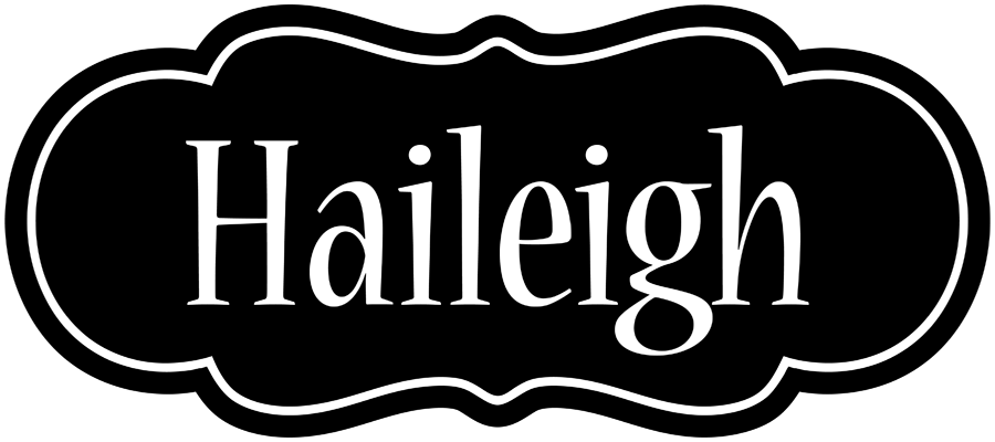 Haileigh welcome logo