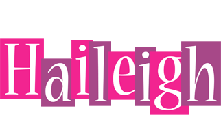 Haileigh whine logo