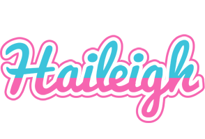 Haileigh woman logo