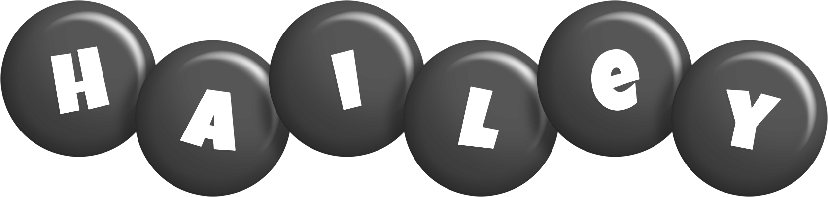Hailey candy-black logo