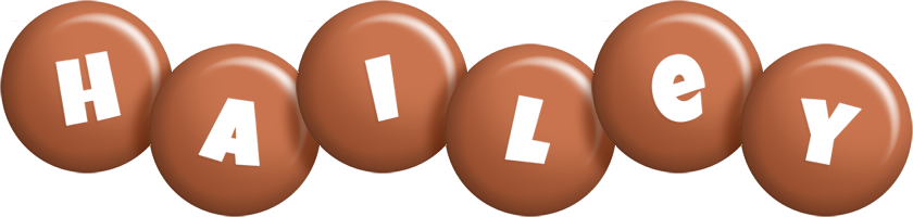 Hailey candy-brown logo