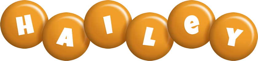 Hailey candy-orange logo