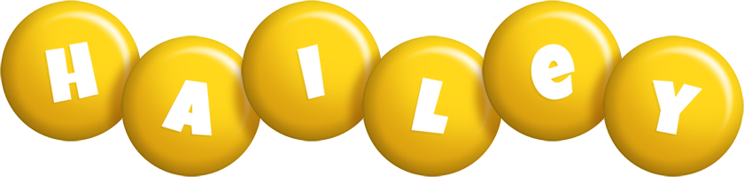 Hailey candy-yellow logo